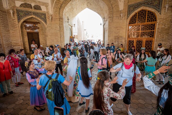 Best of Bukhara: All Day Private Old Town Tour - Bolo Haouz Mosque adds a different view