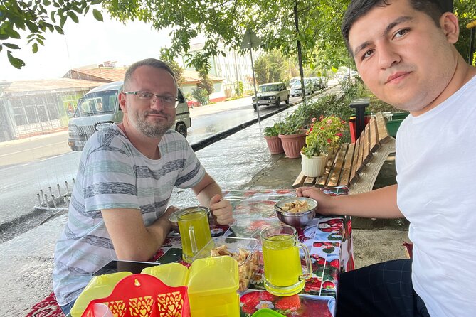 Day trip with John to Solar Furnace & Heliocomplex institute - Lunch on a Traditional Uzbek Supa