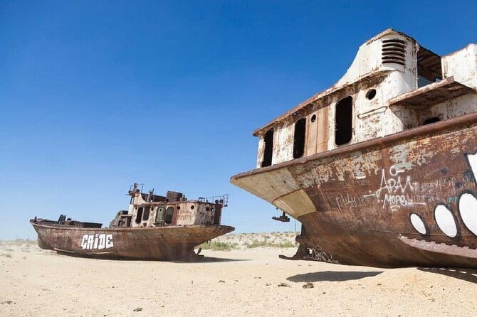 Daytrip from Khiva to Aral Sea Cemetery of Ships. All in one - Why the Aral Sea ship cemetery is worth the long drive