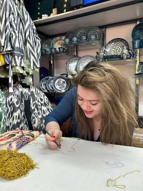 Legends and Crafts: Suzani Masterclass & Cultural Immersion - Yusuf and Yulia bring the conversation to life