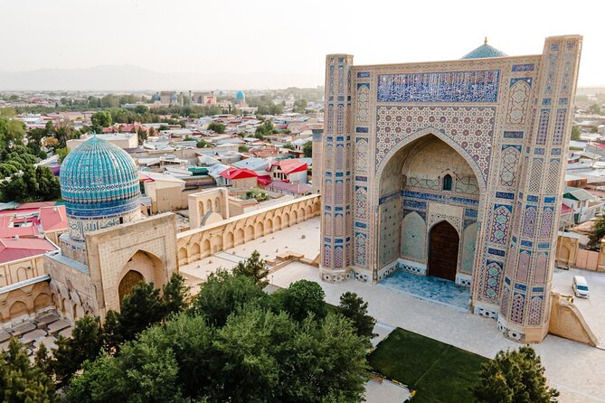 Samarkand All Inclusive Day Tour from Tashkent - Shah-i-Zinda and its blue-tiled tombs