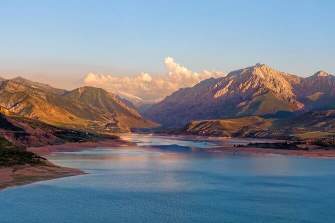 Tashkent Chimgan Mountains, Charvak Reservoir and Amirsoy Resort - Amirsoy Resort and Kumbel Ridge at 2,300 meters
