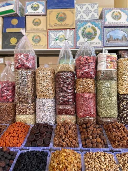 Tashkent: Hidden Gems Walking Tour with Local Snacks - Chorsu Bazaar: the tour’s most sensory stop